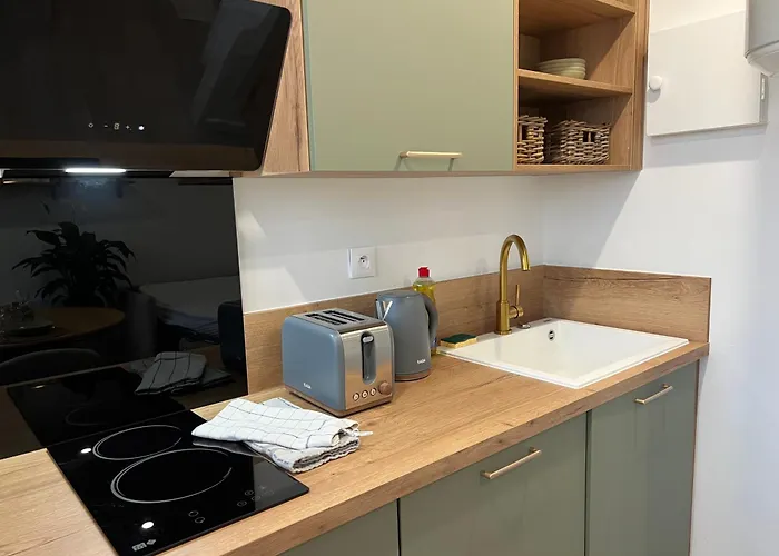 Ღ Terracotta - Elegant Cocon Neuf Avec Wifi Haut Debit 아파트 라로셸